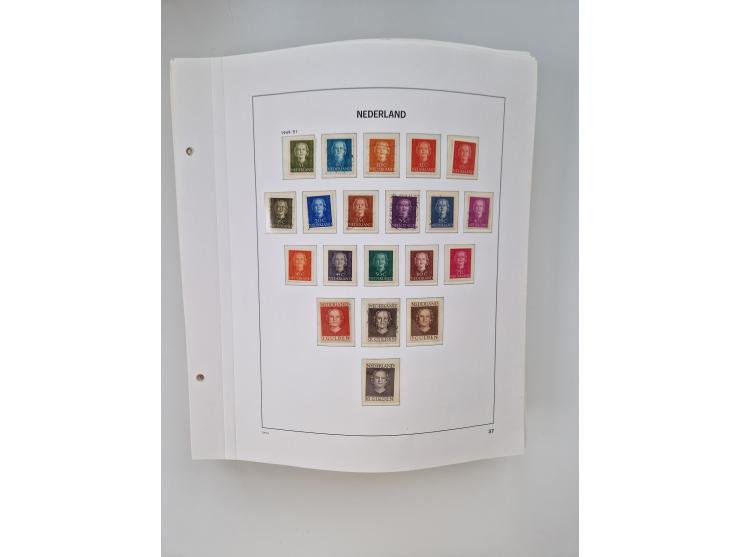 1852/1995, mostly unused and mint never hinged collection incl. official and postage due stamps with a lot of better and comp