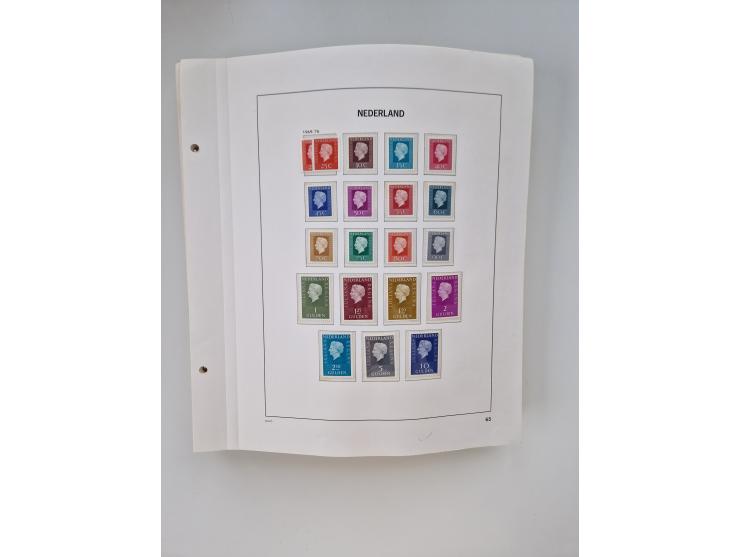 1852/1995, mostly unused and mint never hinged collection incl. official and postage due stamps with a lot of better and comp