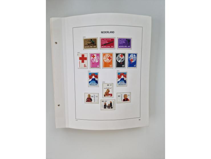 1852/1995, mostly unused and mint never hinged collection incl. official and postage due stamps with a lot of better and comp