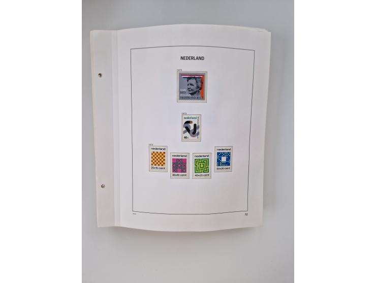 1852/1995, mostly unused and mint never hinged collection incl. official and postage due stamps with a lot of better and comp