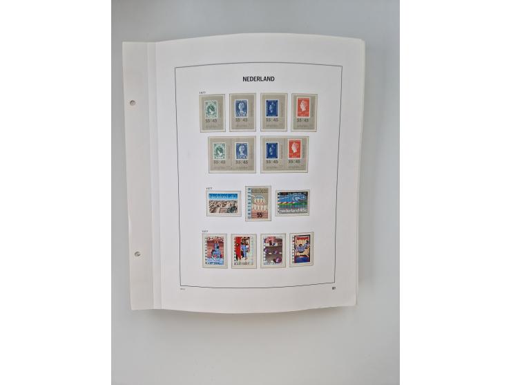 1852/1995, mostly unused and mint never hinged collection incl. official and postage due stamps with a lot of better and comp