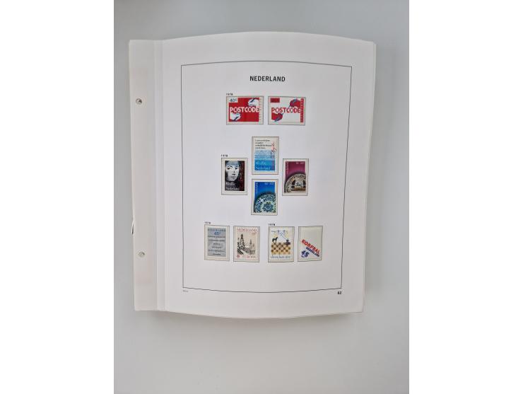 1852/1995, mostly unused and mint never hinged collection incl. official and postage due stamps with a lot of better and comp