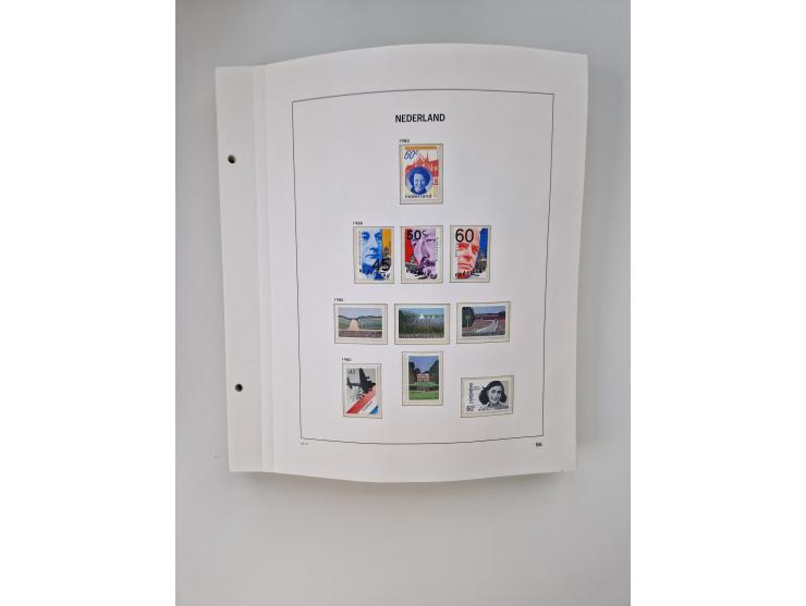 1852/1995, mostly unused and mint never hinged collection incl. official and postage due stamps with a lot of better and comp