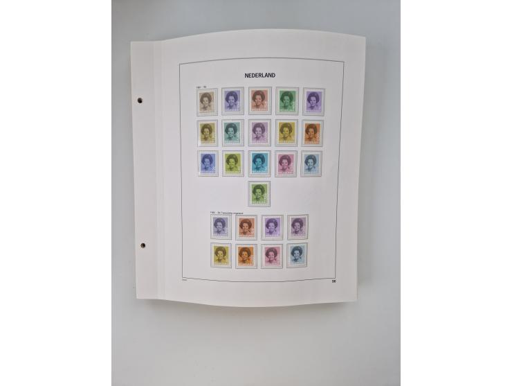 1852/1995, mostly unused and mint never hinged collection incl. official and postage due stamps with a lot of better and comp