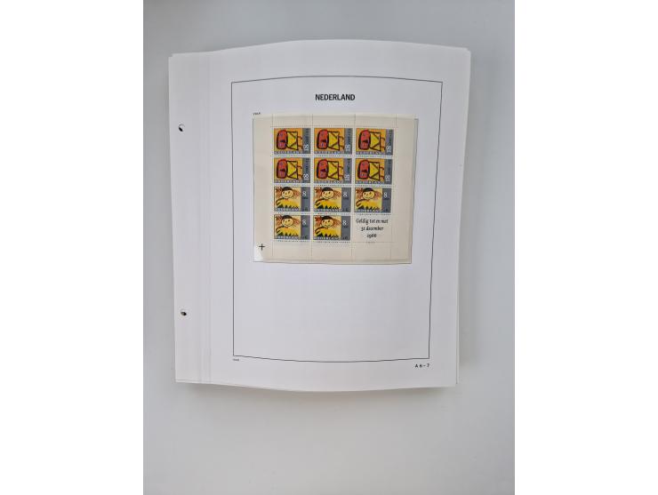 1852/1995, mostly unused and mint never hinged collection incl. official and postage due stamps with a lot of better and comp