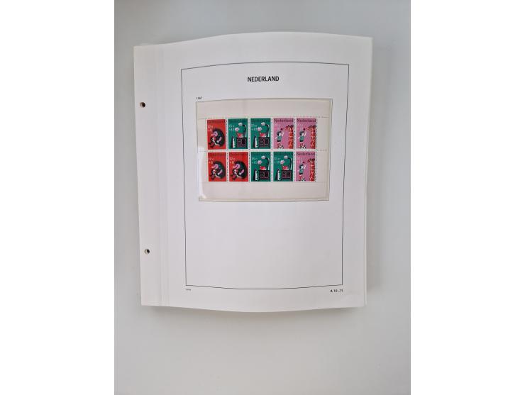 1852/1995, mostly unused and mint never hinged collection incl. official and postage due stamps with a lot of better and comp