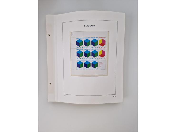 1852/1995, mostly unused and mint never hinged collection incl. official and postage due stamps with a lot of better and comp