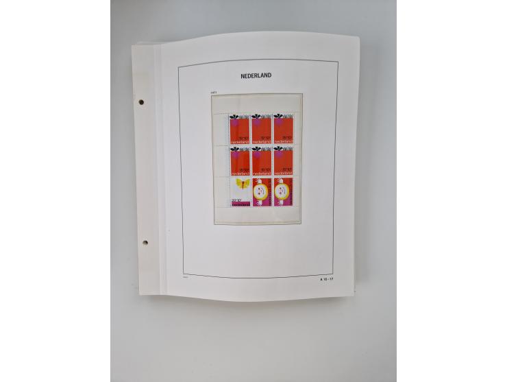 1852/1995, mostly unused and mint never hinged collection incl. official and postage due stamps with a lot of better and comp