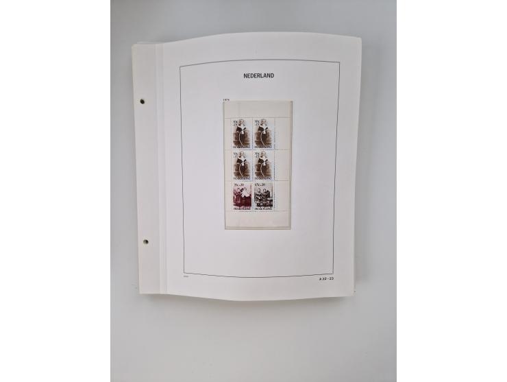 1852/1995, mostly unused and mint never hinged collection incl. official and postage due stamps with a lot of better and comp