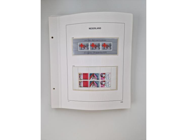 1852/1995, mostly unused and mint never hinged collection incl. official and postage due stamps with a lot of better and comp