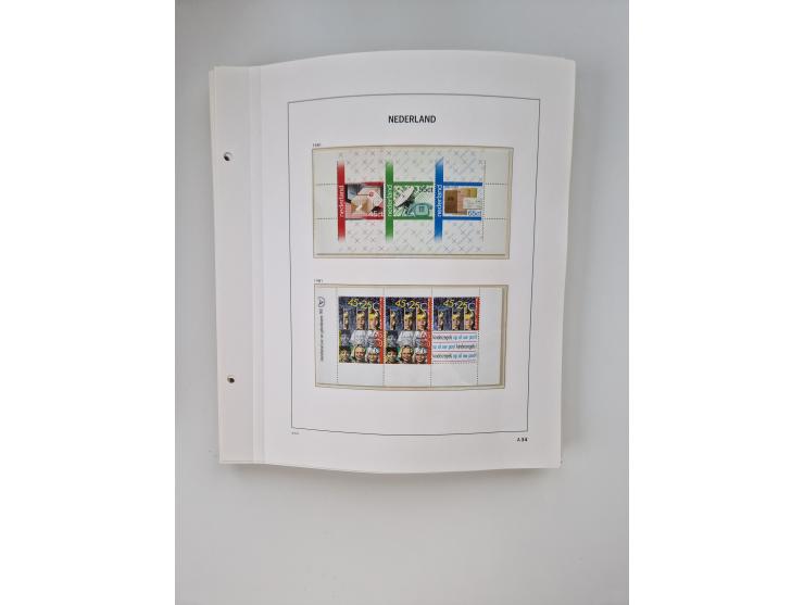 1852/1995, mostly unused and mint never hinged collection incl. official and postage due stamps with a lot of better and comp