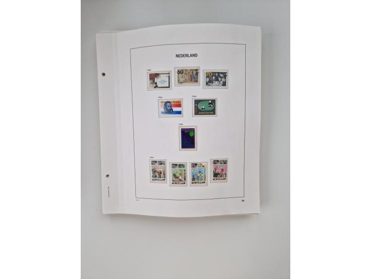 1852/1995, mostly unused and mint never hinged collection incl. official and postage due stamps with a lot of better and comp