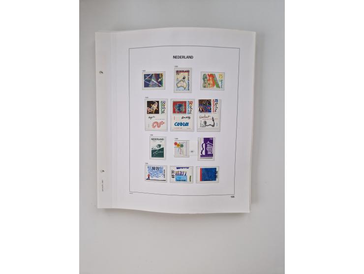 1852/1995, mostly unused and mint never hinged collection incl. official and postage due stamps with a lot of better and comp