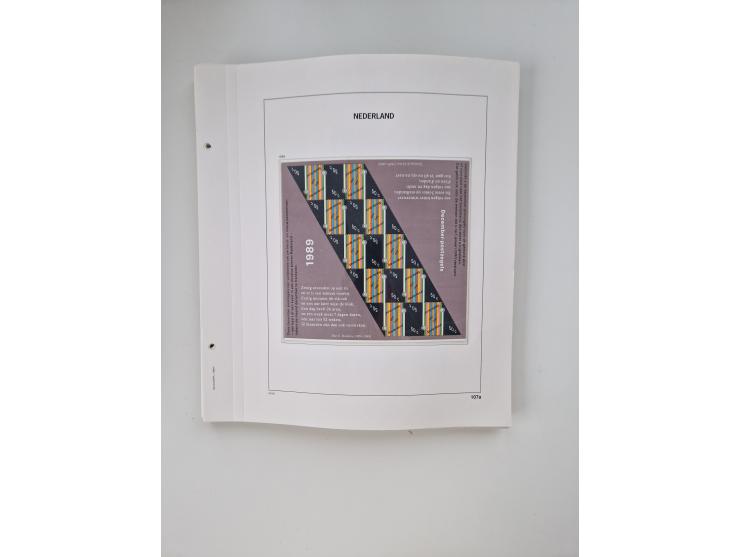 1852/1995, mostly unused and mint never hinged collection incl. official and postage due stamps with a lot of better and comp