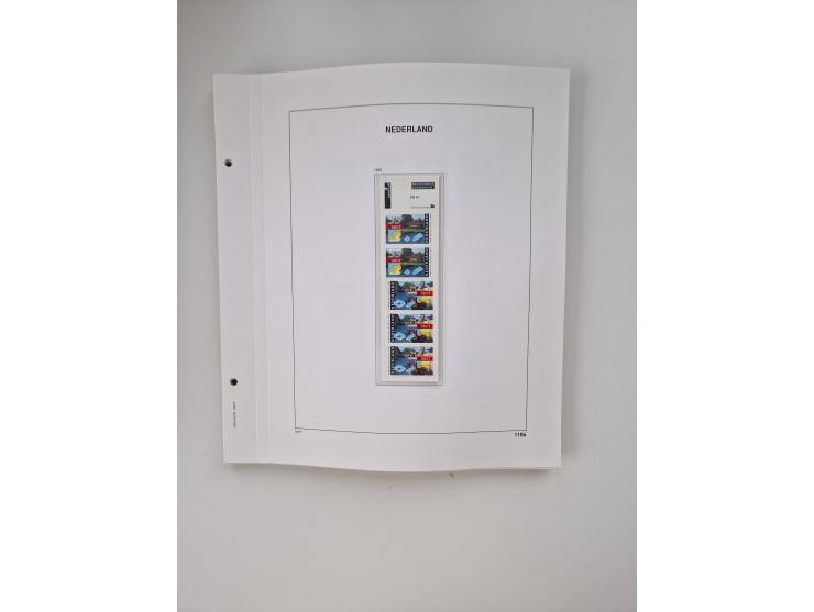 1852/1995, mostly unused and mint never hinged collection incl. official and postage due stamps with a lot of better and comp