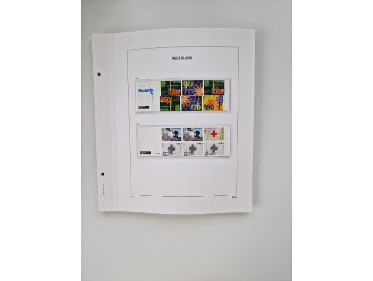 1852/1995, mostly unused and mint never hinged collection incl. official and postage due stamps with a lot of better and comp