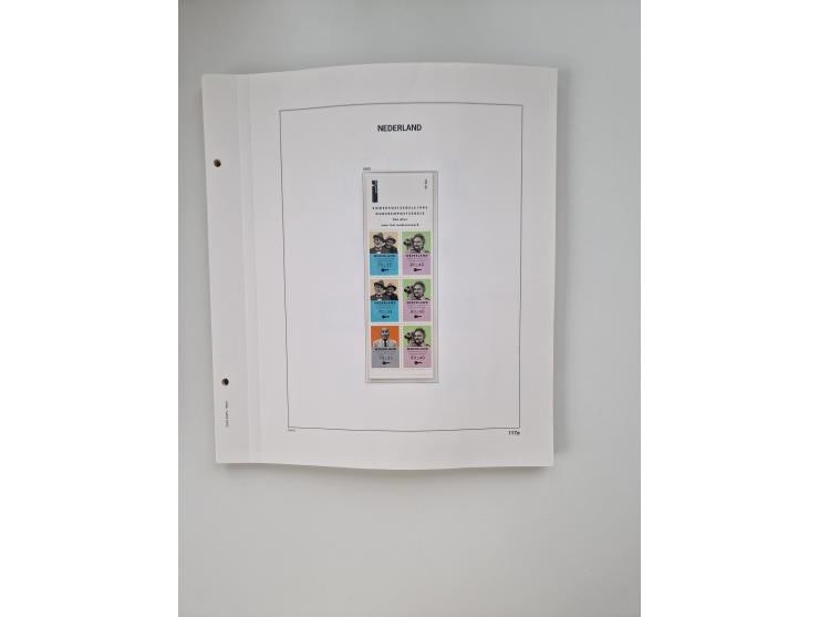 1852/1995, mostly unused and mint never hinged collection incl. official and postage due stamps with a lot of better and comp