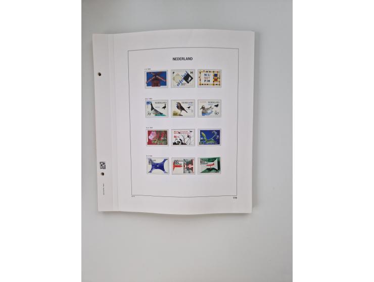 1852/1995, mostly unused and mint never hinged collection incl. official and postage due stamps with a lot of better and comp