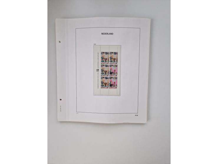 1852/1995, mostly unused and mint never hinged collection incl. official and postage due stamps with a lot of better and comp