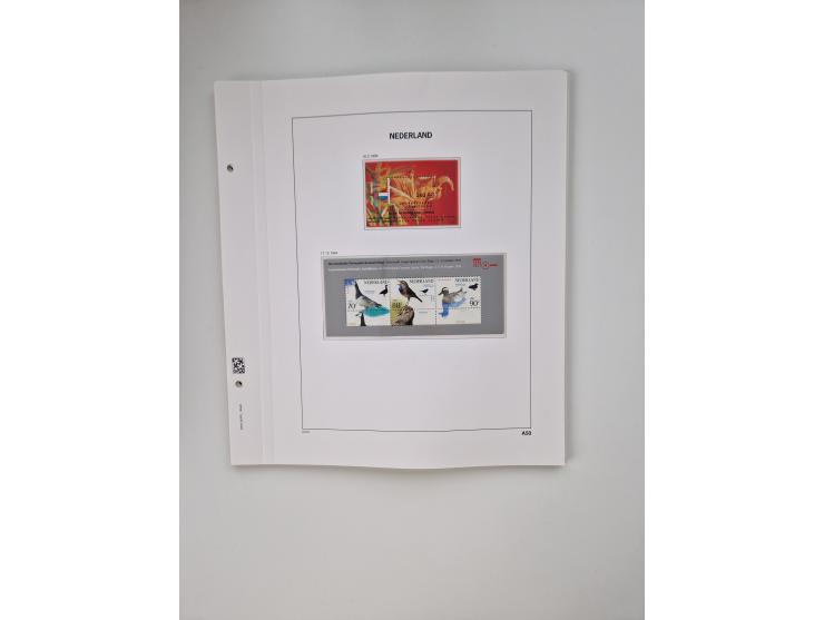 1852/1995, mostly unused and mint never hinged collection incl. official and postage due stamps with a lot of better and comp