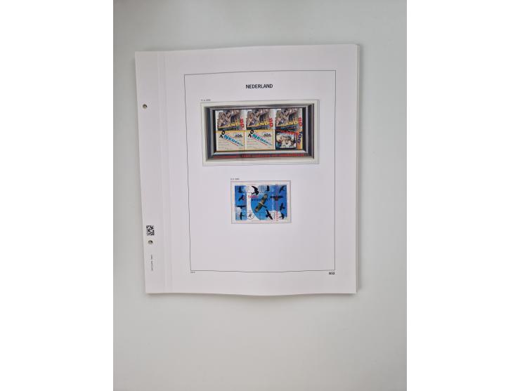 1852/1995, mostly unused and mint never hinged collection incl. official and postage due stamps with a lot of better and comp