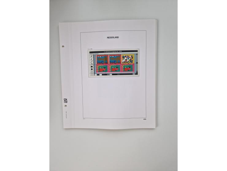 1852/1995, mostly unused and mint never hinged collection incl. official and postage due stamps with a lot of better and comp