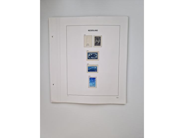 1852/1995, mostly unused and mint never hinged collection incl. official and postage due stamps with a lot of better and comp