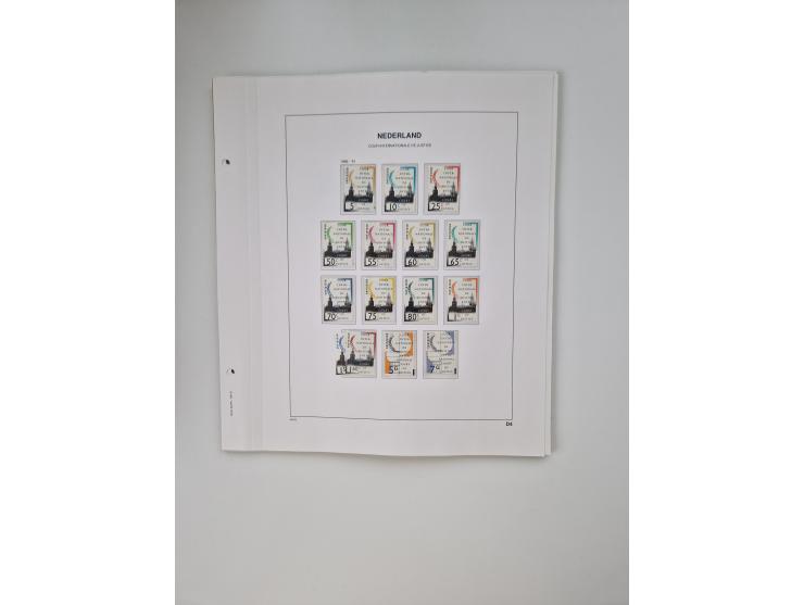 1852/1995, mostly unused and mint never hinged collection incl. official and postage due stamps with a lot of better and comp