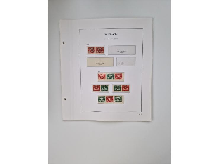 1852/1995, mostly unused and mint never hinged collection incl. official and postage due stamps with a lot of better and comp