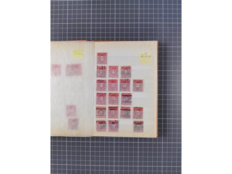 1873/1925 (ca.), Postage Dues and Officials, small group mostly used with duplicates, noted Interior, Navy, Post, etc., bette