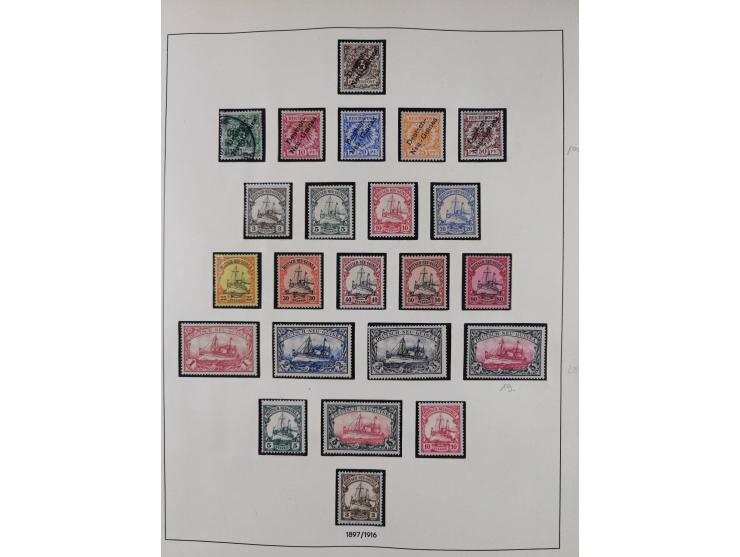 China bis Togo, meist ungebrauchte und gestempelte Sammlung mit vielen kpl. und besseren Ausgaben, dabei u.a. DP China Mi.-Nr