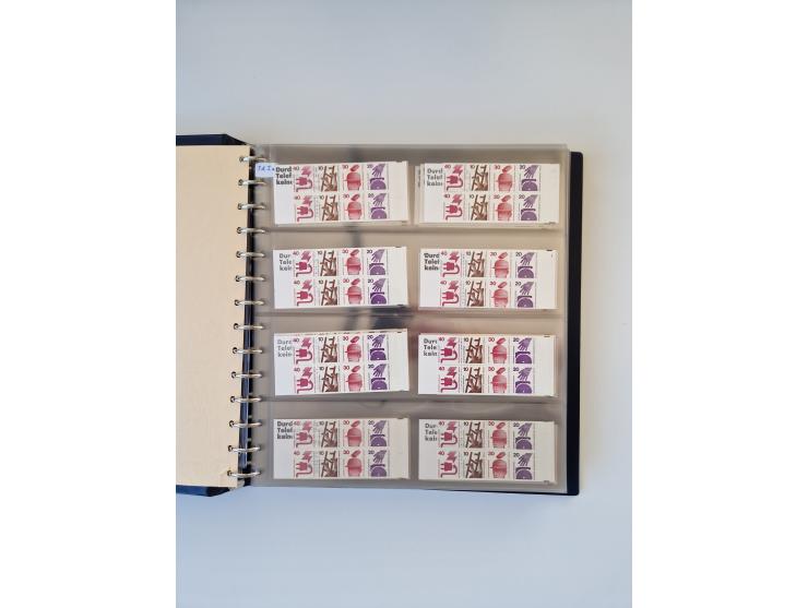 1960/2000, umfangreiche Sammlung der postfrischen Markenheftchen von Bund/Berlin in 19 SAFE-Ringbindern, sehr spezialisiert u