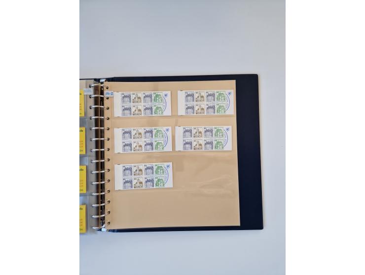 1960/2000, umfangreiche Sammlung der postfrischen Markenheftchen von Bund/Berlin in 19 SAFE-Ringbindern, sehr spezialisiert u