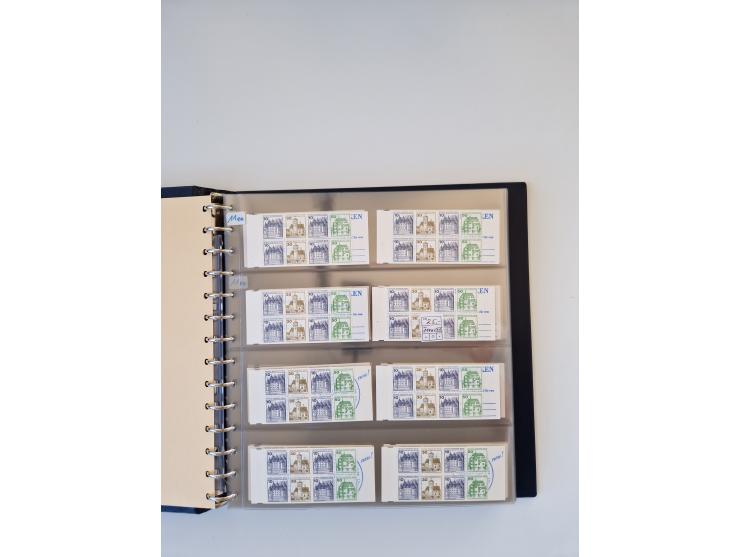 1960/2000, umfangreiche Sammlung der postfrischen Markenheftchen von Bund/Berlin in 19 SAFE-Ringbindern, sehr spezialisiert u