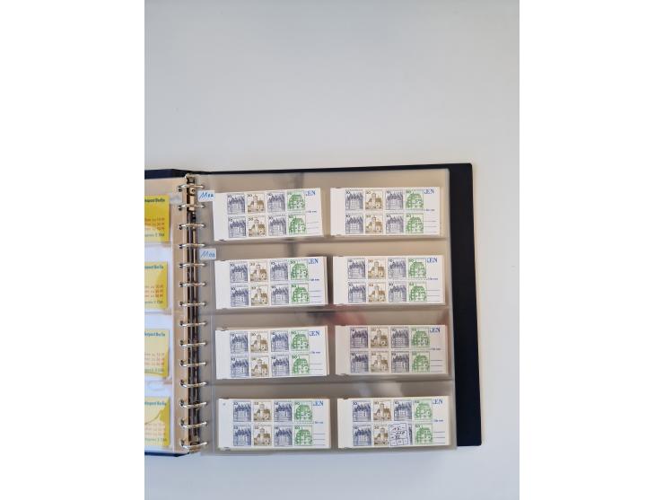 1960/2000, umfangreiche Sammlung der postfrischen Markenheftchen von Bund/Berlin in 19 SAFE-Ringbindern, sehr spezialisiert u