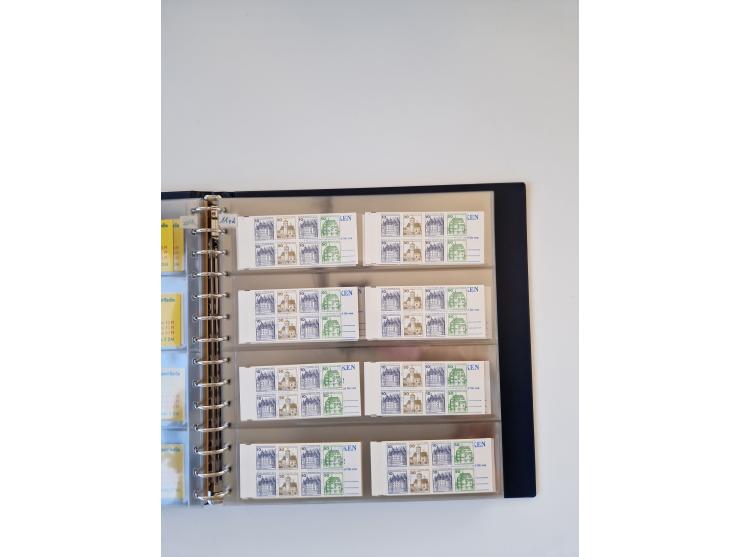1960/2000, umfangreiche Sammlung der postfrischen Markenheftchen von Bund/Berlin in 19 SAFE-Ringbindern, sehr spezialisiert u