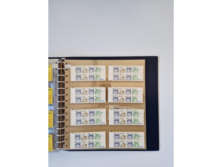 1960/2000, umfangreiche Sammlung der postfrischen Markenheftchen von Bund/Berlin in 19 SAFE-Ringbindern, sehr spezialisiert u