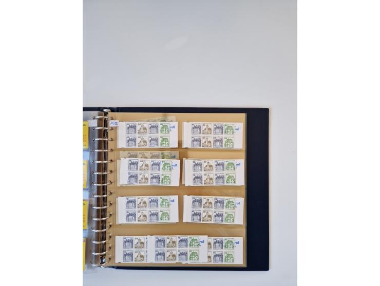 1960/2000, umfangreiche Sammlung der postfrischen Markenheftchen von Bund/Berlin in 19 SAFE-Ringbindern, sehr spezialisiert u