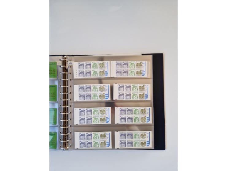 1960/2000, umfangreiche Sammlung der postfrischen Markenheftchen von Bund/Berlin in 19 SAFE-Ringbindern, sehr spezialisiert u