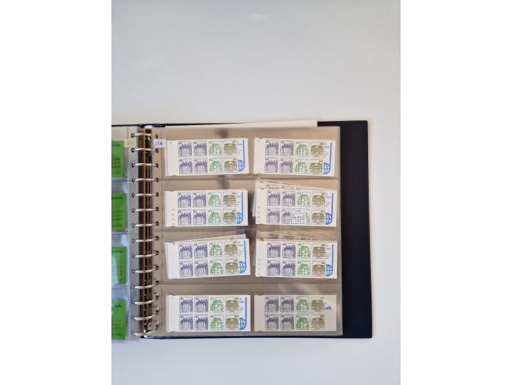 1960/2000, umfangreiche Sammlung der postfrischen Markenheftchen von Bund/Berlin in 19 SAFE-Ringbindern, sehr spezialisiert u