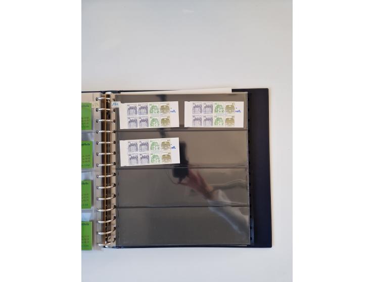 1960/2000, umfangreiche Sammlung der postfrischen Markenheftchen von Bund/Berlin in 19 SAFE-Ringbindern, sehr spezialisiert u