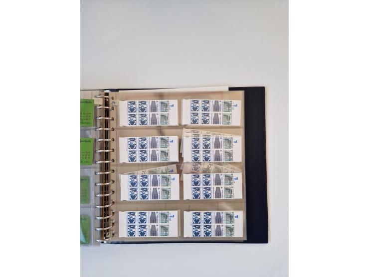 1960/2000, umfangreiche Sammlung der postfrischen Markenheftchen von Bund/Berlin in 19 SAFE-Ringbindern, sehr spezialisiert u