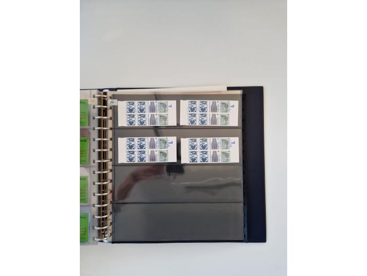 1960/2000, umfangreiche Sammlung der postfrischen Markenheftchen von Bund/Berlin in 19 SAFE-Ringbindern, sehr spezialisiert u