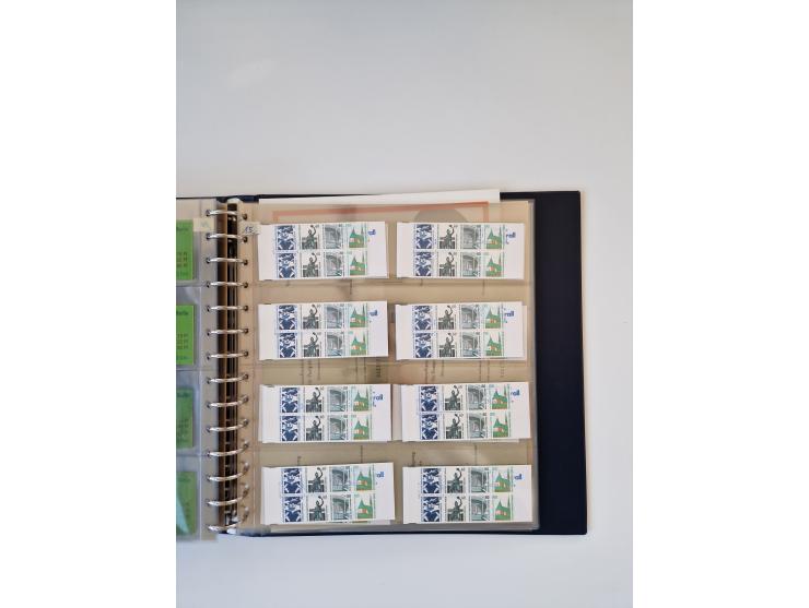 1960/2000, umfangreiche Sammlung der postfrischen Markenheftchen von Bund/Berlin in 19 SAFE-Ringbindern, sehr spezialisiert u