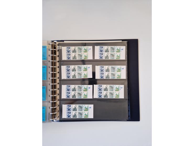 1960/2000, umfangreiche Sammlung der postfrischen Markenheftchen von Bund/Berlin in 19 SAFE-Ringbindern, sehr spezialisiert u