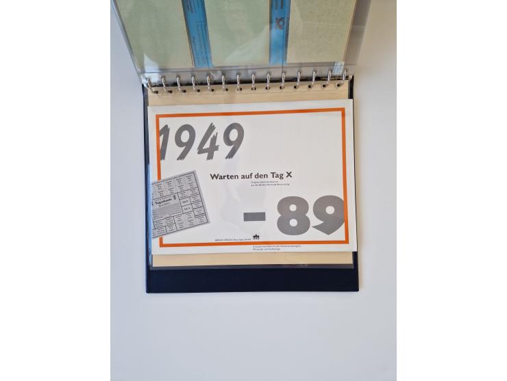 1960/2000, umfangreiche Sammlung der postfrischen Markenheftchen von Bund/Berlin in 19 SAFE-Ringbindern, sehr spezialisiert u