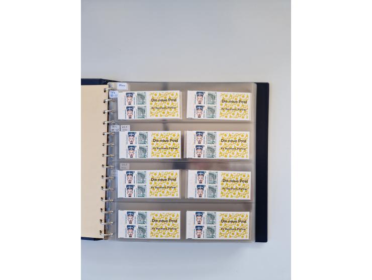 1960/2000, umfangreiche Sammlung der postfrischen Markenheftchen von Bund/Berlin in 19 SAFE-Ringbindern, sehr spezialisiert u