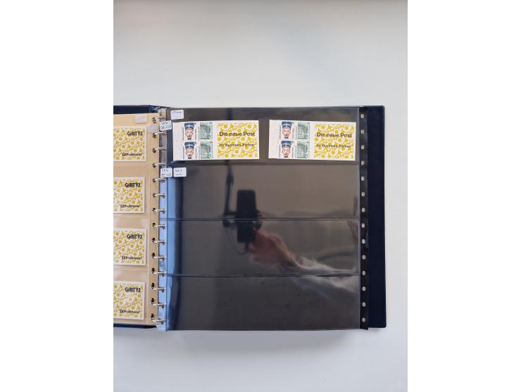 1960/2000, umfangreiche Sammlung der postfrischen Markenheftchen von Bund/Berlin in 19 SAFE-Ringbindern, sehr spezialisiert u