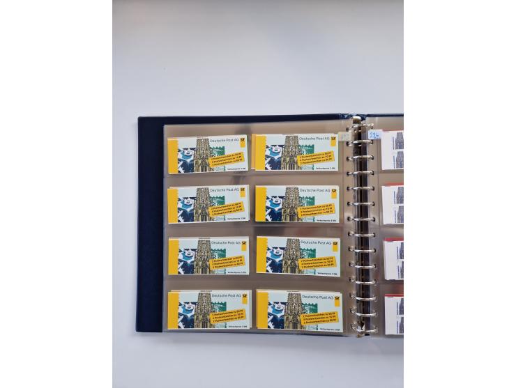 1960/2000, umfangreiche Sammlung der postfrischen Markenheftchen von Bund/Berlin in 19 SAFE-Ringbindern, sehr spezialisiert u