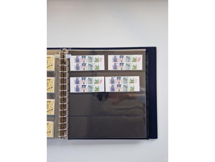 1960/2000, umfangreiche Sammlung der postfrischen Markenheftchen von Bund/Berlin in 19 SAFE-Ringbindern, sehr spezialisiert u